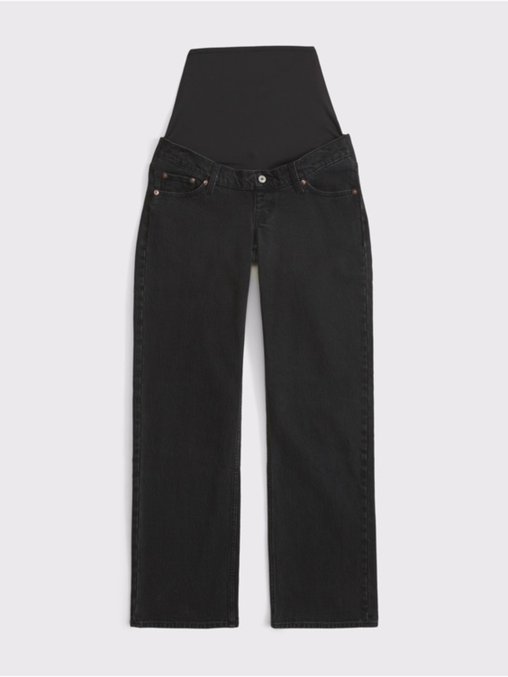 Abercrombie & Fitch '90s Straight Leg Jeans in Black